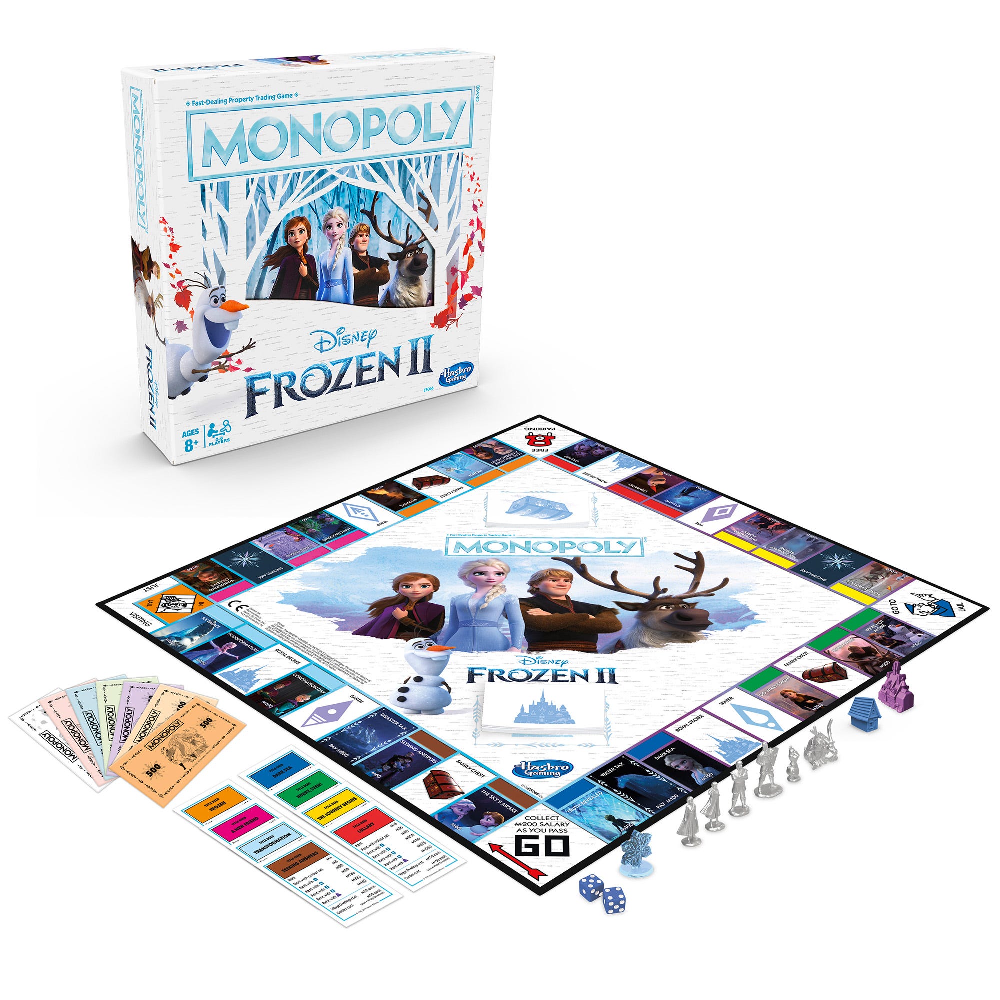 Disney Monopoly Game: Frozen 2 Edition Board Game