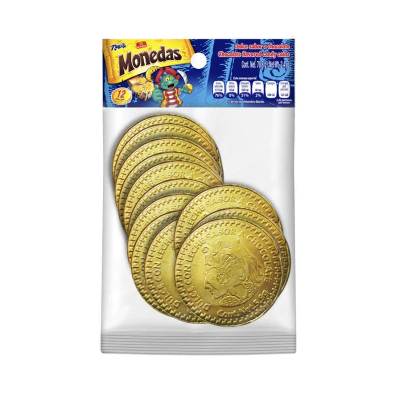 Chocolate Flavored Candy Coins, Chocolate