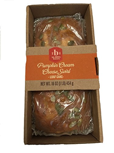 La Brea Bakery, Loaf Cake, Pumpkin Cream Cheese Swirl
