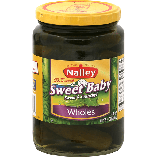 Photo of Nalley Sweet Baby Pickle Wholes, Gluten-free