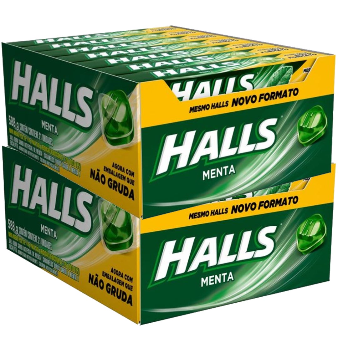 Halls Cough Drops 10ct Mint