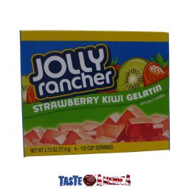 Strawberry Kiwi Gelatin, Strawberry Kiwi