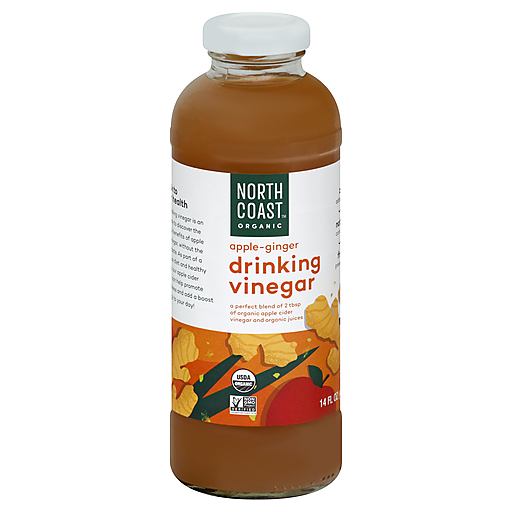Apple-Ginger Drinking Vinegar + Probiotics, Apple-Ginger