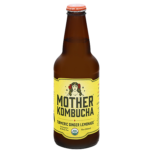 Mother Kombucha Turmeric Ginger Lemonade Kombucha