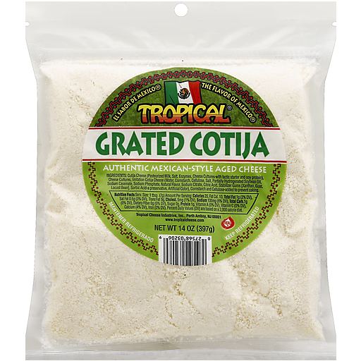 Tropical, Grated Cotija Cheese