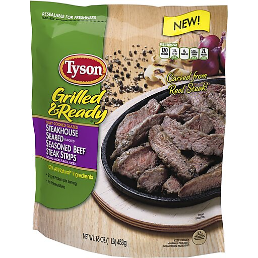 Tyson, Italian Style Chicken Breast Strips, Herb & Tomato