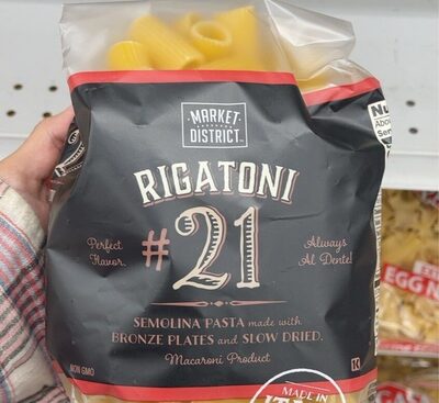 Macaroni Product Semolina Pasta, Rigatoni #21