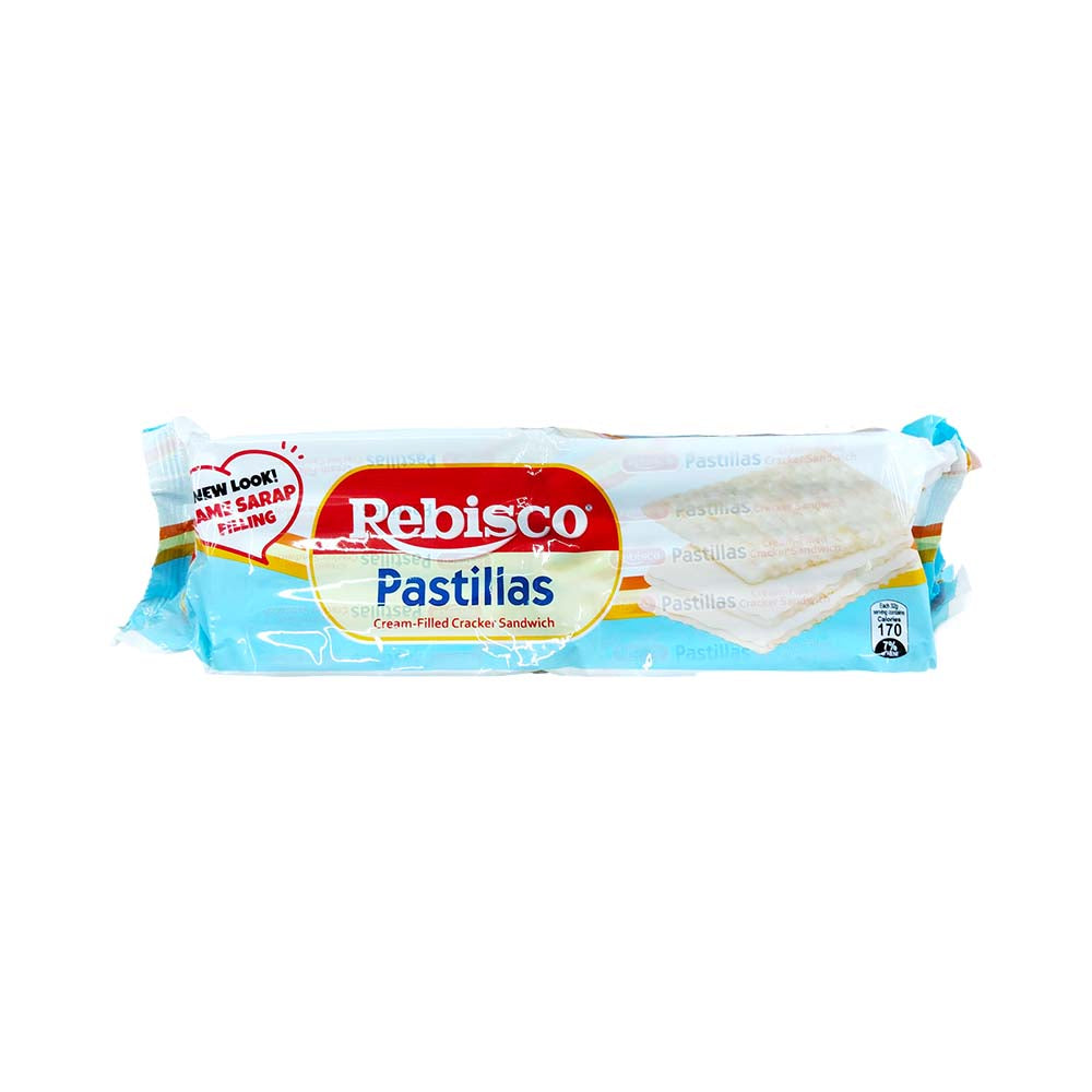Rebisco Fiesta Pastillas Cream-Filled Cracker Sandwich - 320g