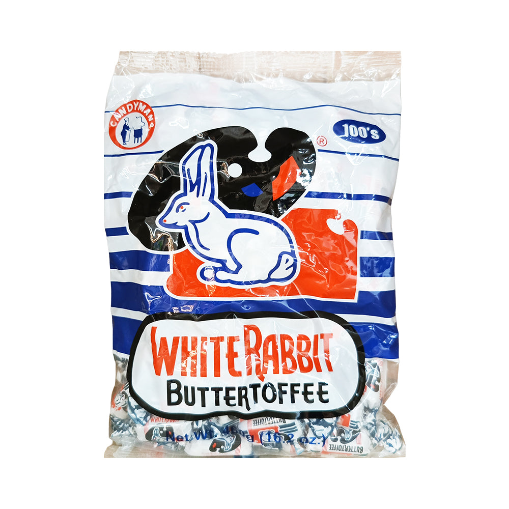 Candyman White Rabbit Butter Toffee - 100Pcs