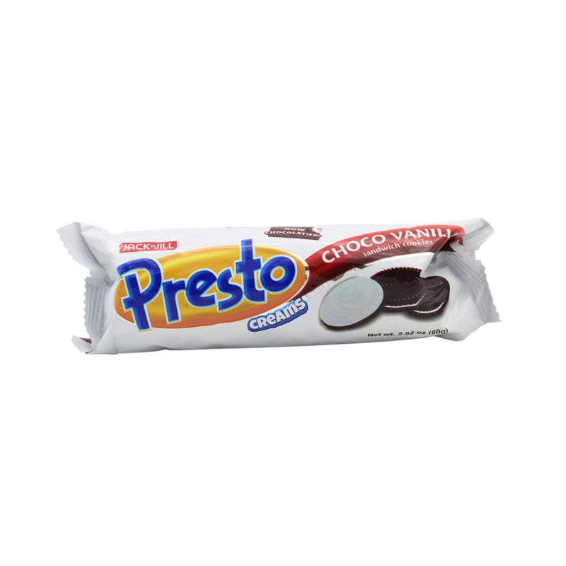 Jack 'n Jill Presto Creams Vanilla 80g