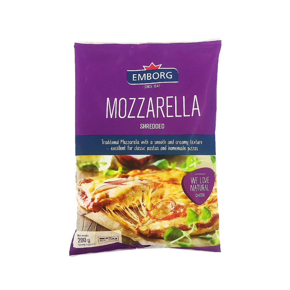 Photo of Emborg Shredded Cheese Mozzarella 200g
