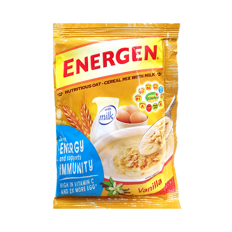 ENERGEN Cereal Drink Vanilla 30gm