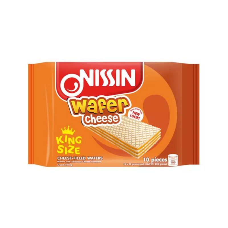 Nissin Wafer Cheese King Size 22g X 10's