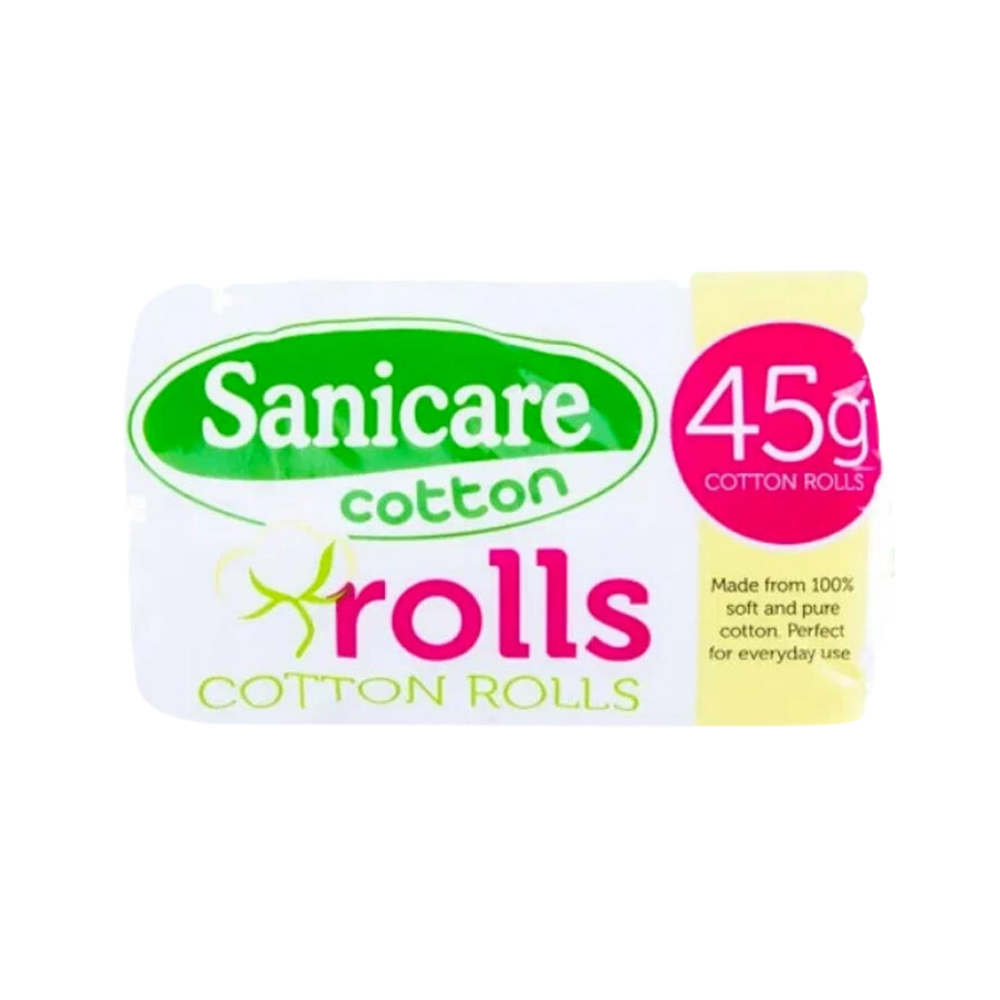 Sanicare Cotton Rolls 45g