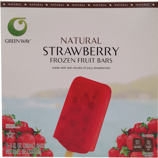 Natural Fruit Bars, Strawberry