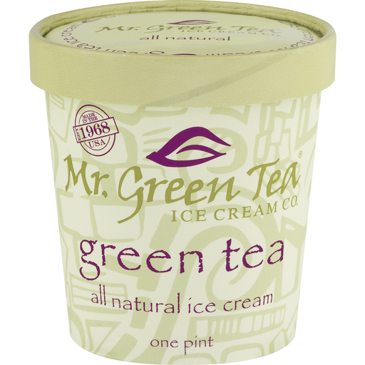 Mr. Green Tea, All Natural Ice Cream, Green Tea