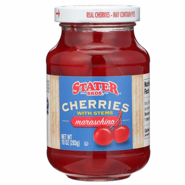 Maraschino Cherries with Stems