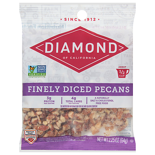 Diamond, Pecan Chips