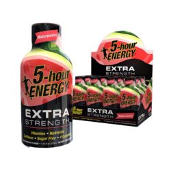 5-Hour Extra Strength Watermelon Liquid Energy Bottles