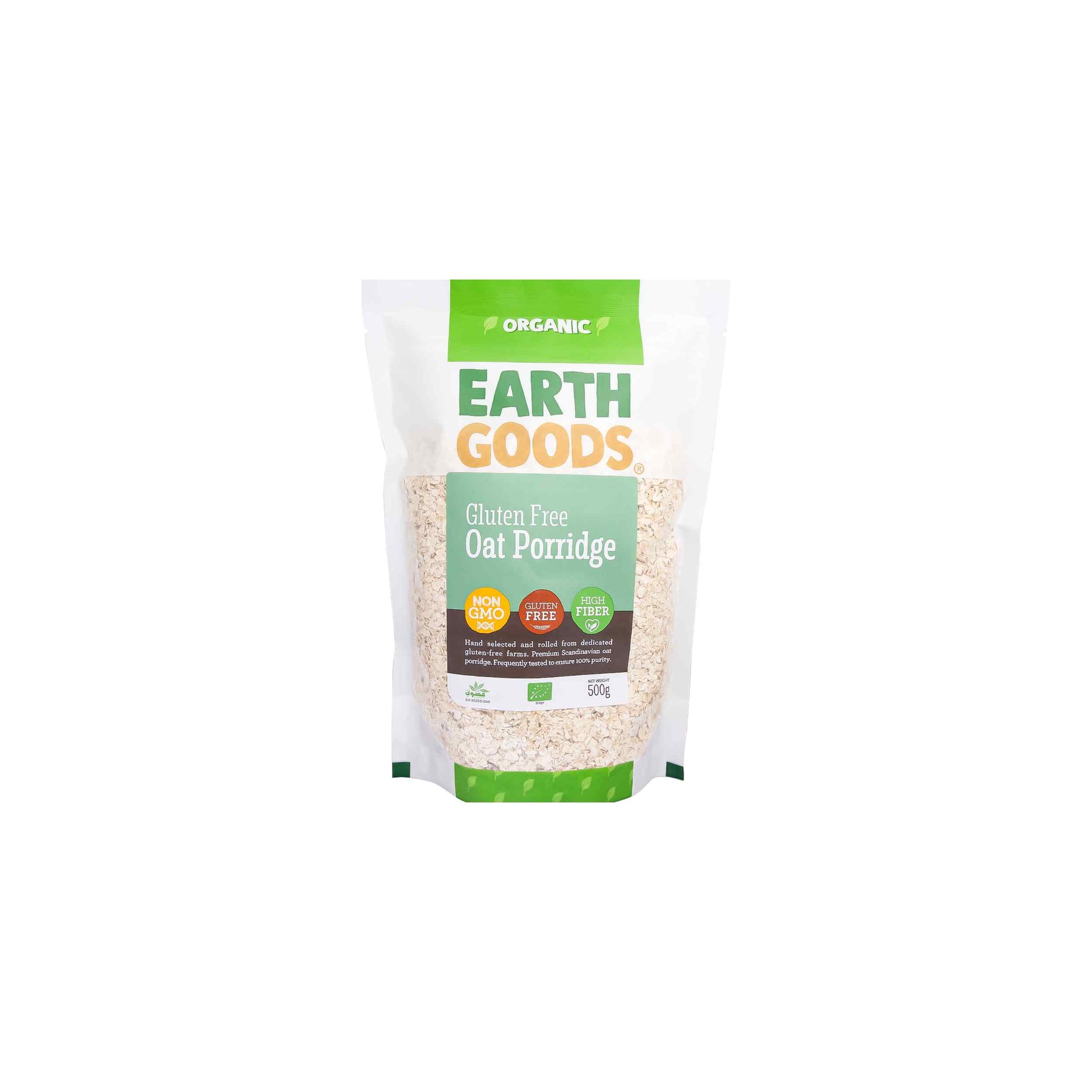 Earth Goods Organic GF Oat Porridge 500g