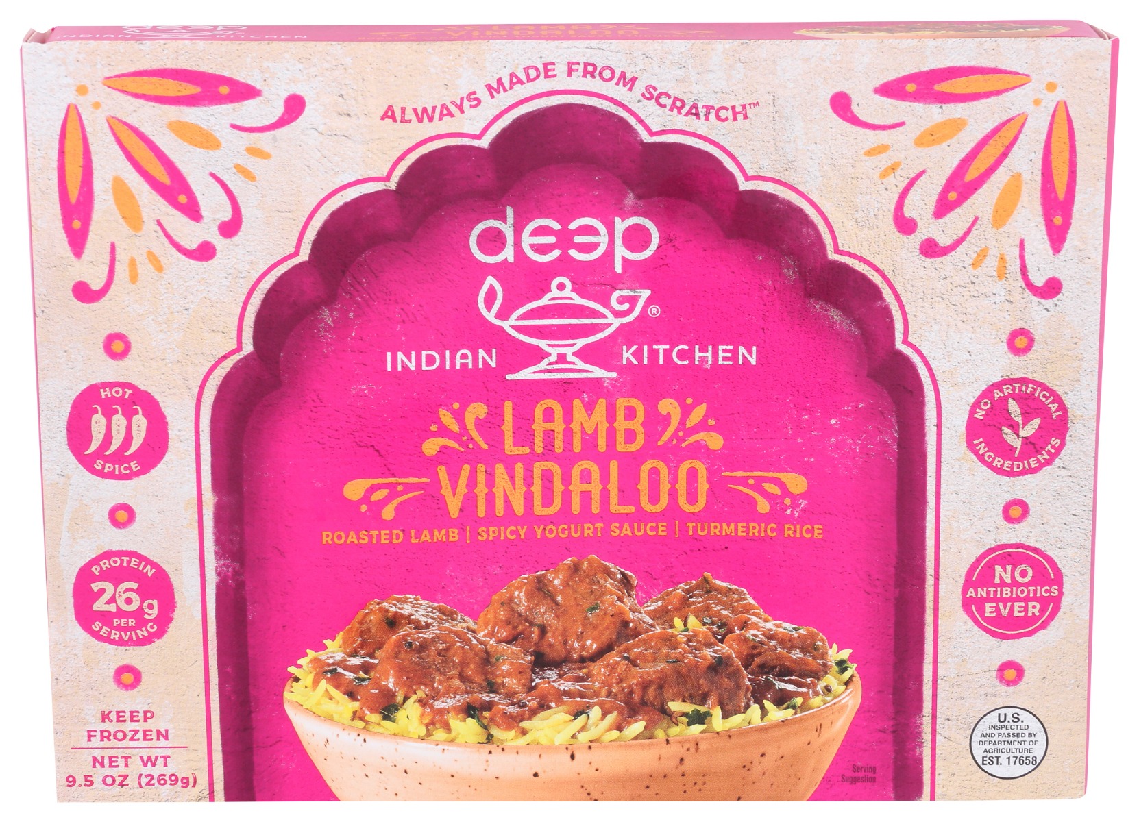 Hot Spice Roasted Lamb Vindaloo Spicy Yogurt Turmeric Rice, Hot Spice, Lamb Vindaloo