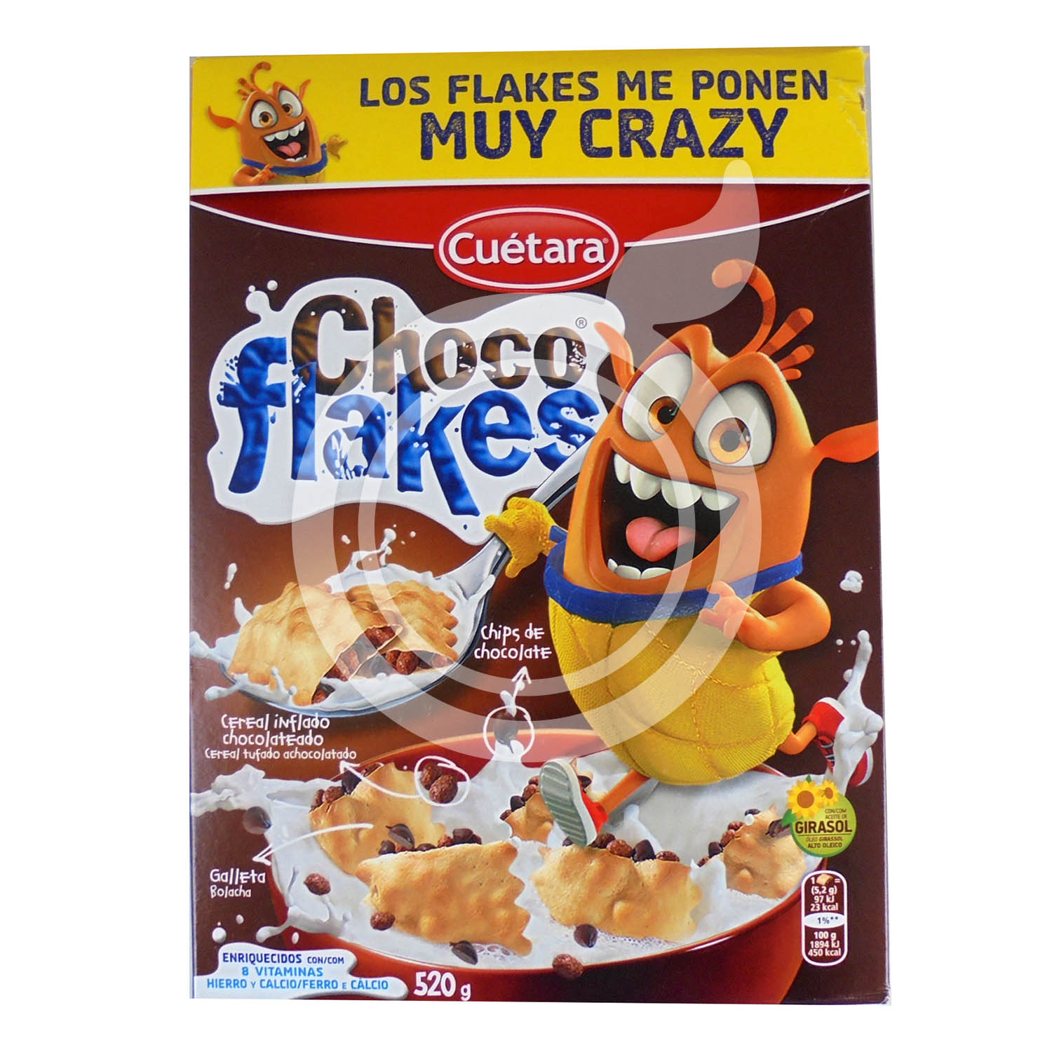 CHOCO FLAKES CUETARA 520 G