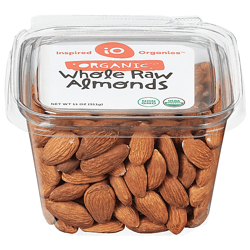 Organic Whole Raw Almonds