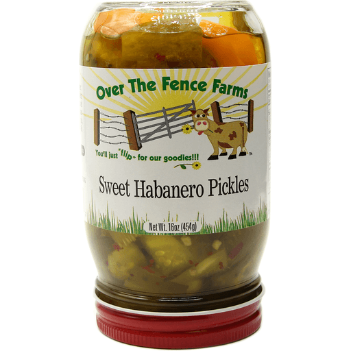 Sweet Habanero Pickles