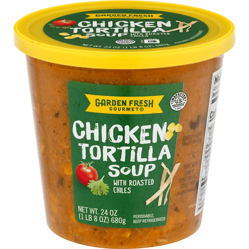 Tortilla Soup with Roasted Chiles