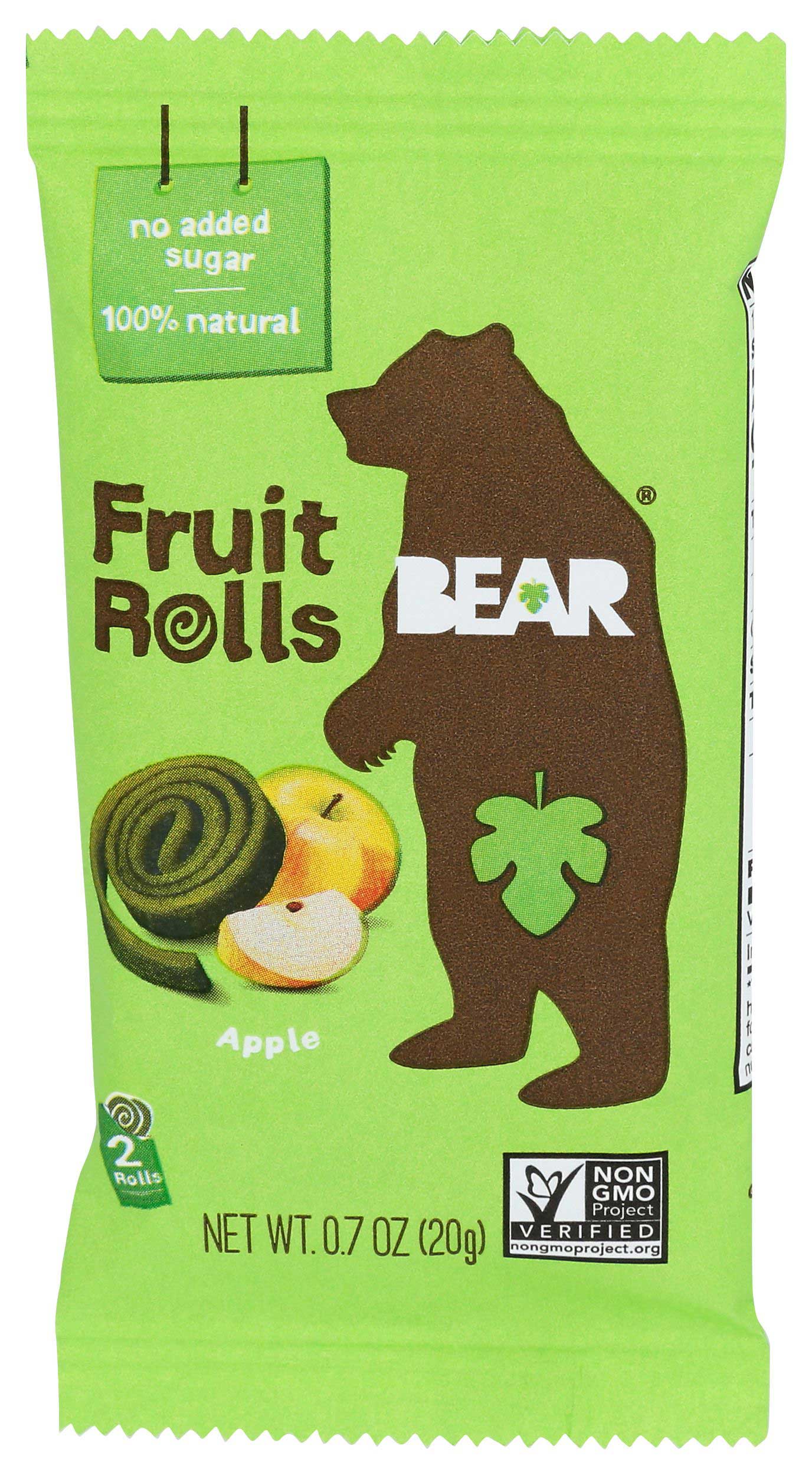 Photo of Bear YOYO: Apple Fruit Rolls Single 0.7 Oz