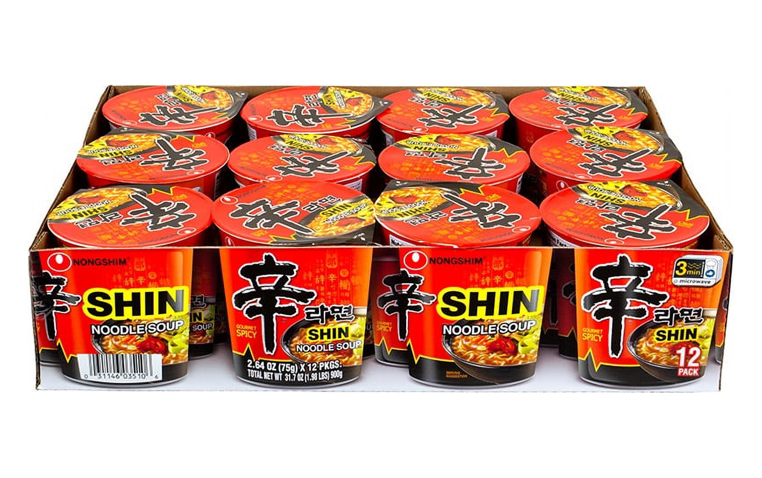 Spicy Gourmet Shin Noodle Soup, Spicy