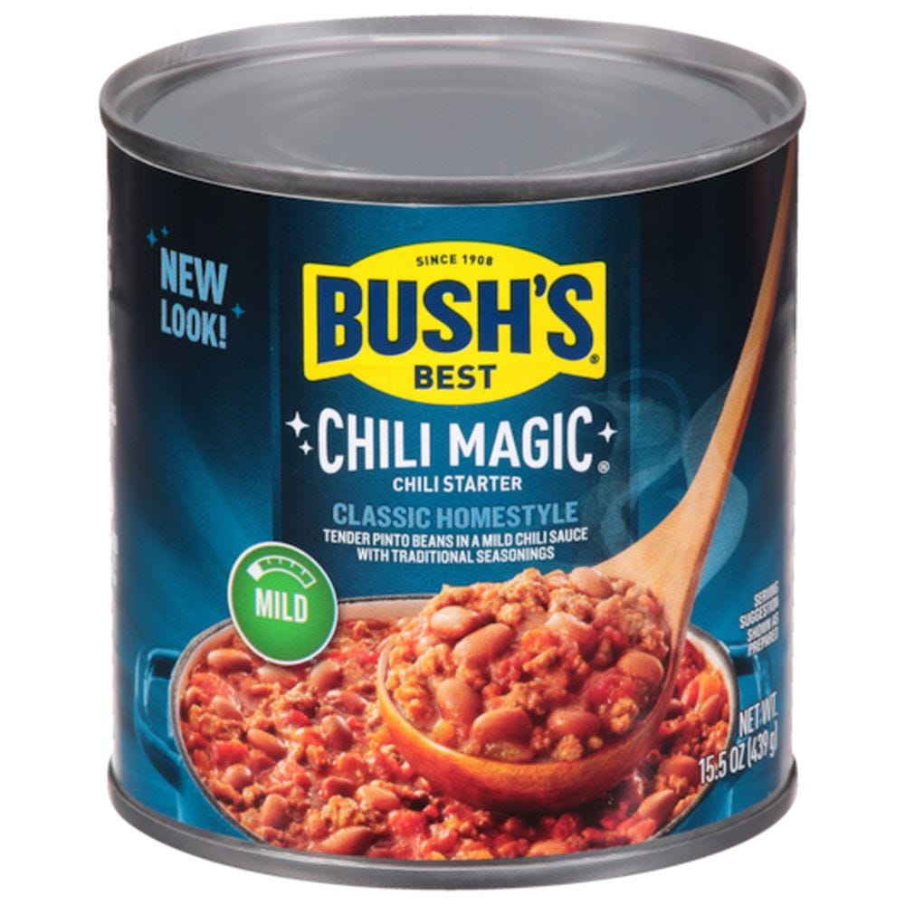 Bushs Classic Homestyle Chili Magic Chili Starter 15.5 Oz