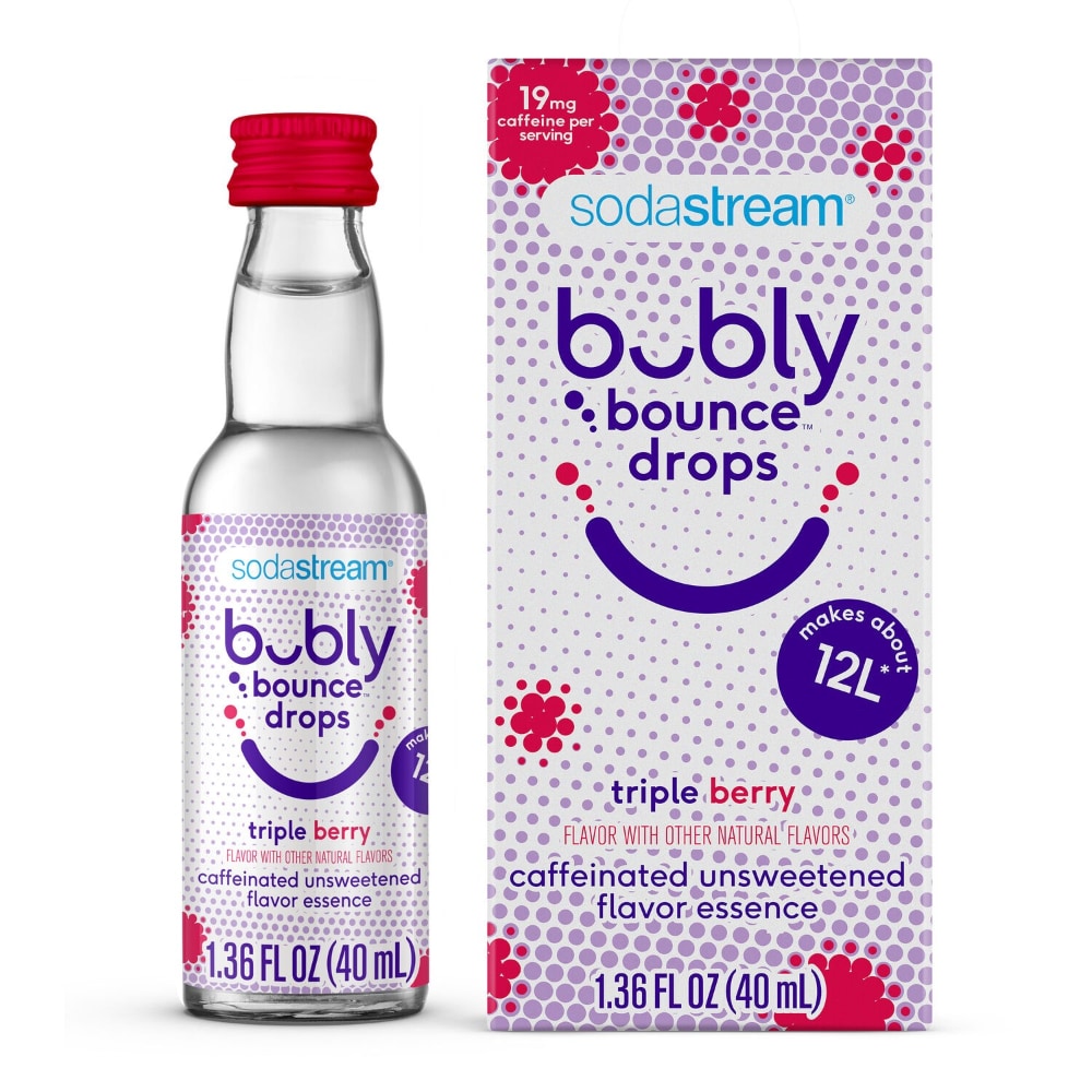 Triple Berry Caffeinated Unsweetened Flavor Essence, Triple Berry
