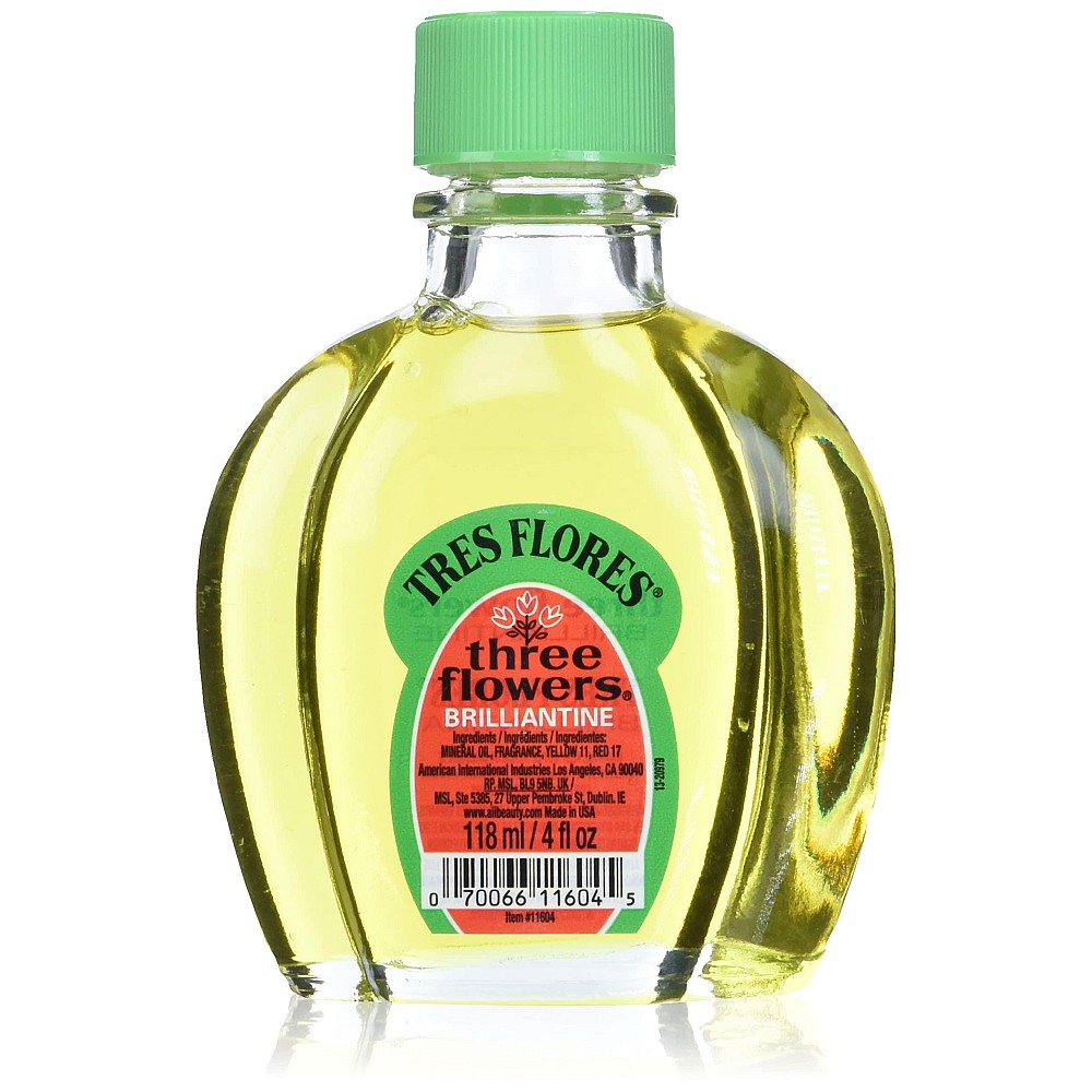 Tres Flores Three Flowers Brilliantine Liquid, 4 Ounce