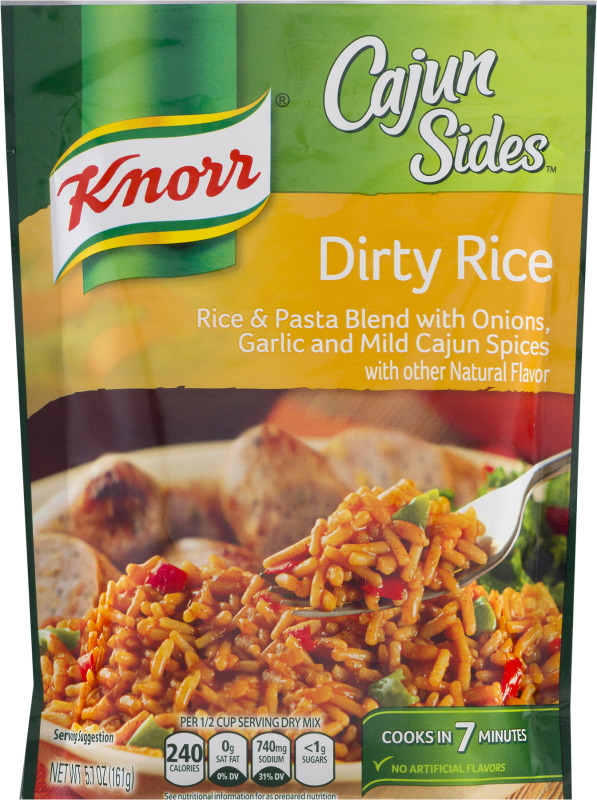 Dirty Rice & Pasta Blend with Onions, Garlic and Mild Cajun Spices, Dirty