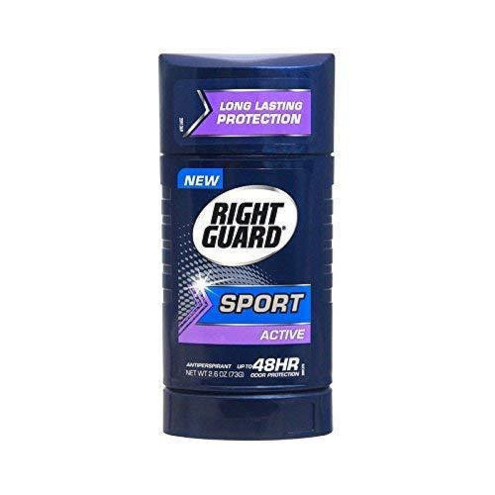 Right Guard Sport Antiperspirant & Deodorant, Invisible Solid, Waterproof Protection, Active