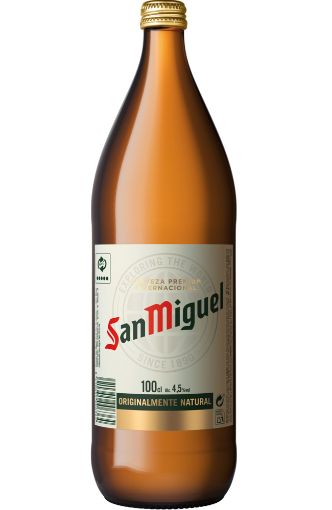 CERVEZA SAN MIGUEL 1 LT