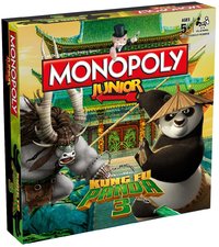 Kung Fu Panda Monopoly Junior Family Board Game 2 To 6 Players