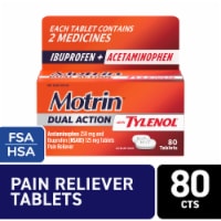 Motrin - Dual Action With Tylenol - 80 Tablets