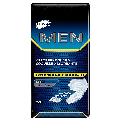 Tena - Men Absorbent Guard - 20 Ct