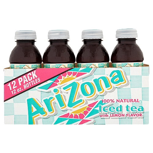 Arizona Iced Tea With Lemon Flavor, 12 Oz — UPC 613008738488 — Go-UPC