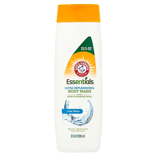 Arm & Hammer Body Wash - Clear Water - 22.5 Floz