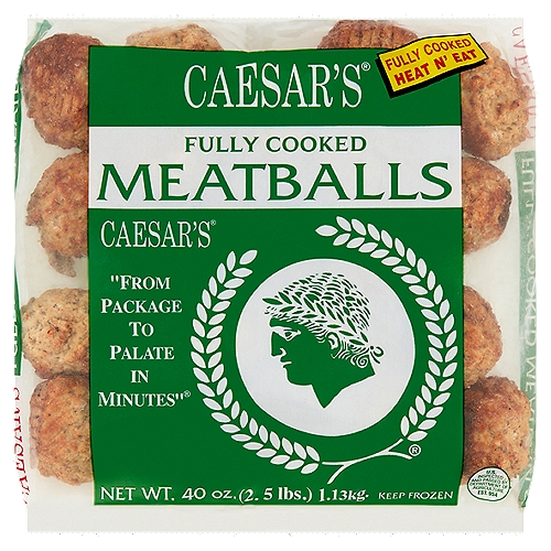 Fully Cooked Meatballs