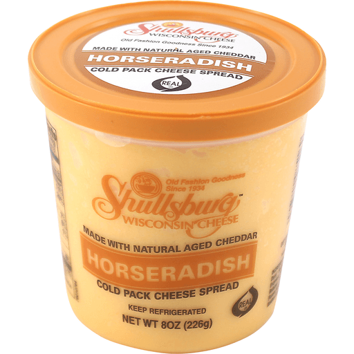 Horseradish Cold Pack Cheese Spread, Horseradish