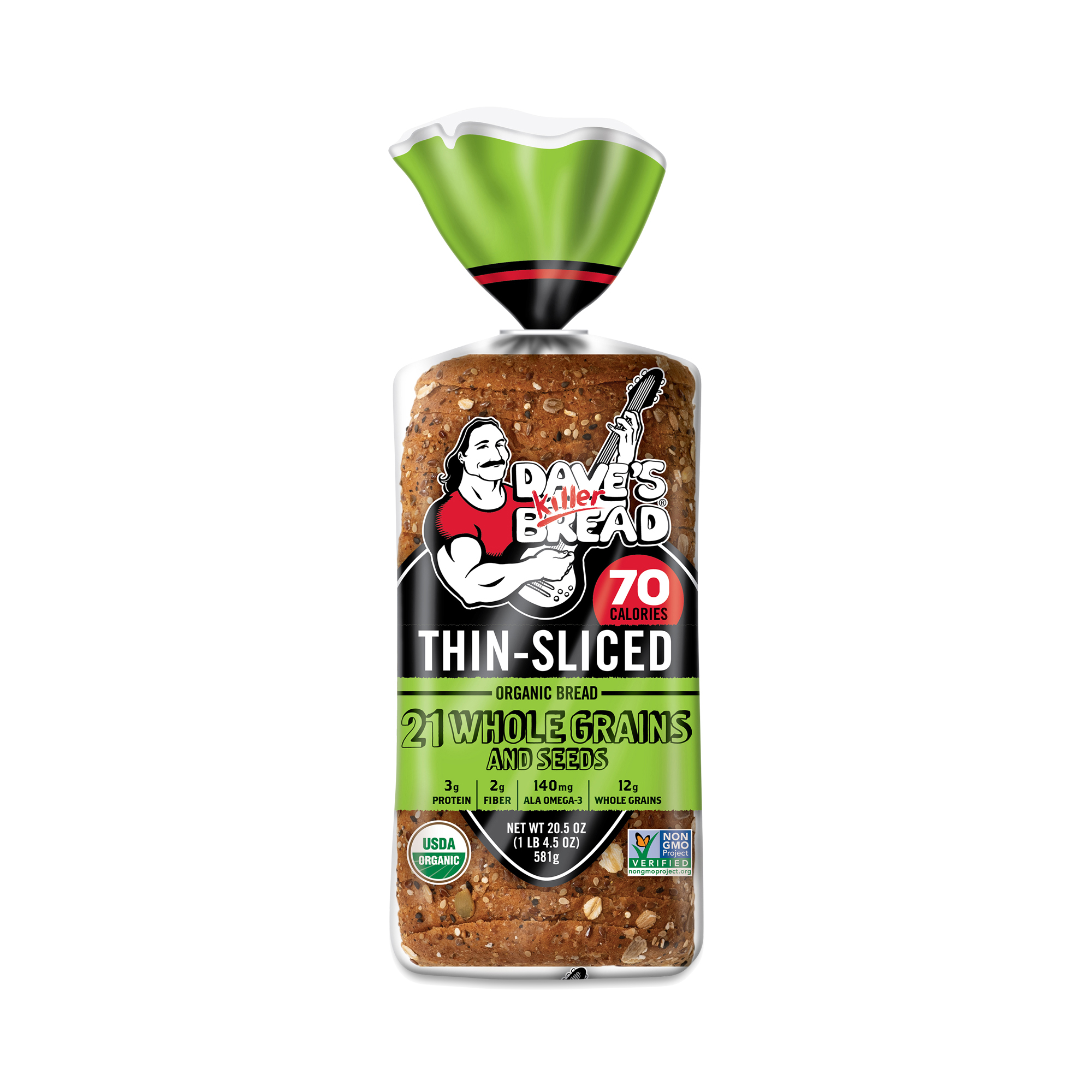 Photo of Dave's Killer Bread Thin Sliced 21 Whole Grains & Seeds Organic