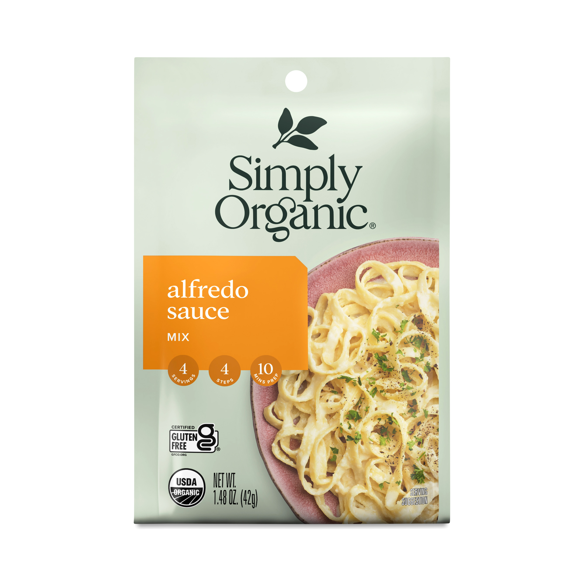Photo of Simply Organic Alfredo Sauce Seasoning Mix - 1.48 Ounce