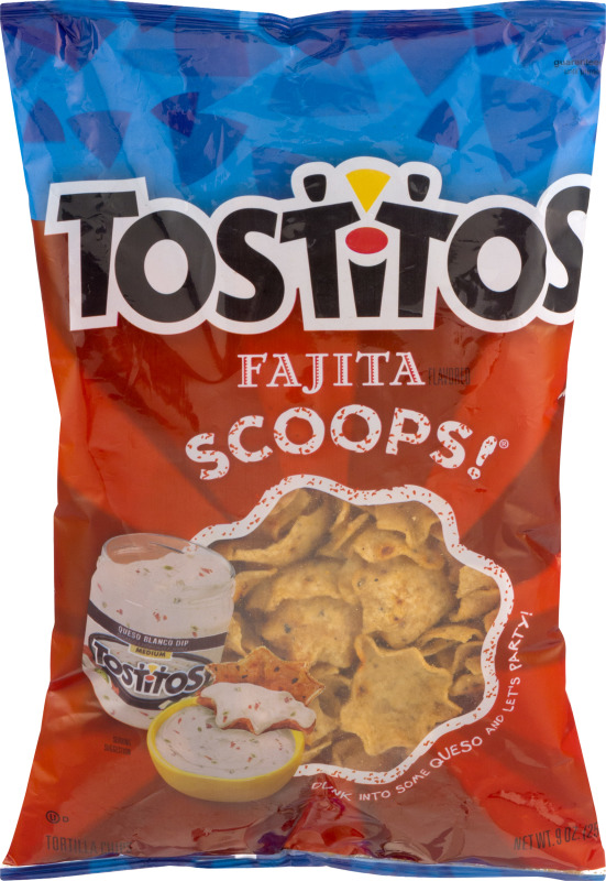 Photo of Tostitos Scoops Fajita Tortilla Chips 9 Oz. Bag