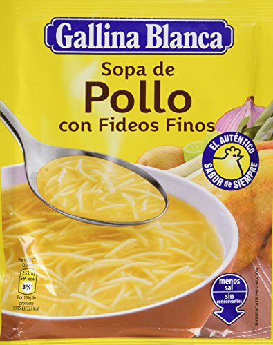 SOPA G.B. POLLO CON FIDEOS
