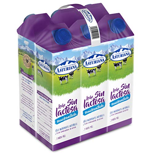 LECHE ASTURIANA SEMI S/LACTOSA 1 L