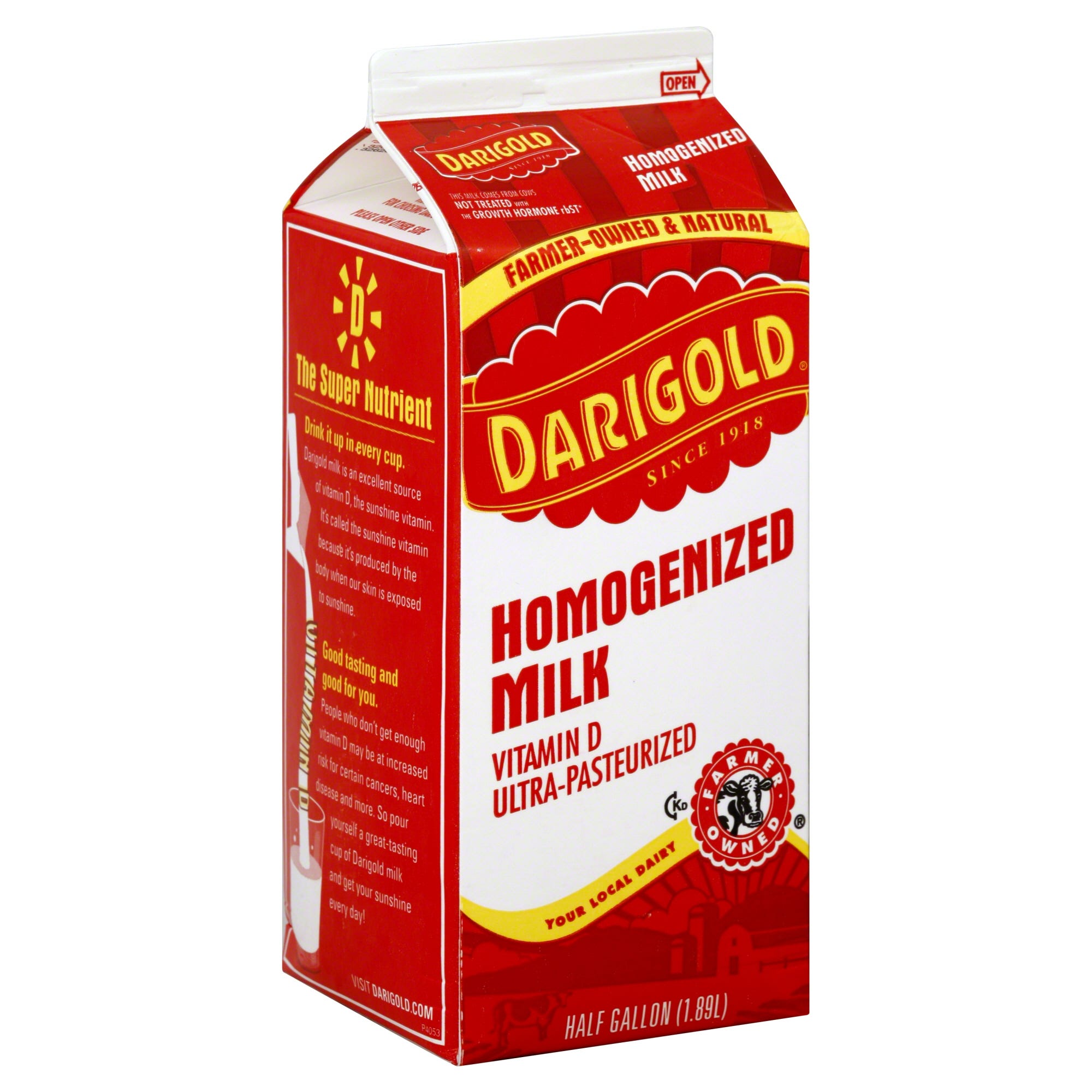 3.25% Whole Homogenized Milk